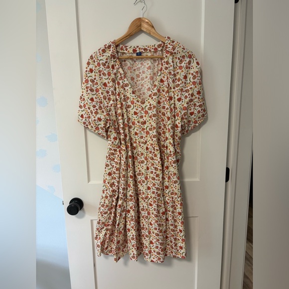 NWOT V-Neck Mini Swing Dress - Picture 3 of 6